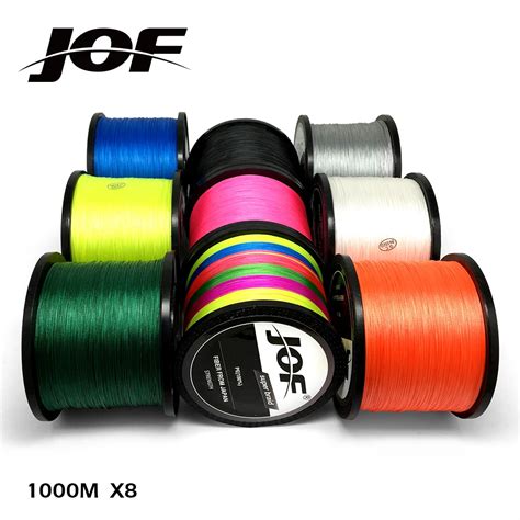 Jof Strands M Pe Braided Fishing Line Tresse Peche Saltwater