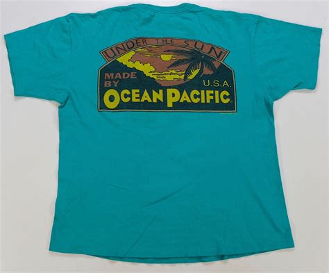 Rare Vintage OCEAN PACIFIC Under The Sun USA 1993 Spe Gem