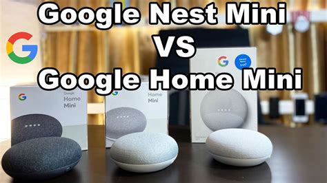 Google Nest Mini VS Google Home Mini Upgrade YouTube