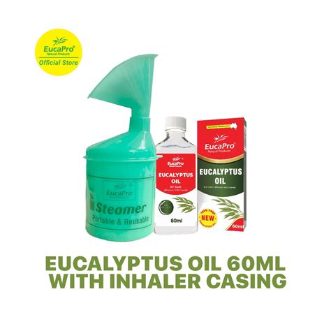 Eucapro Eucalyptus Oil With Inhaler Casing 60ml Shopee Malaysia