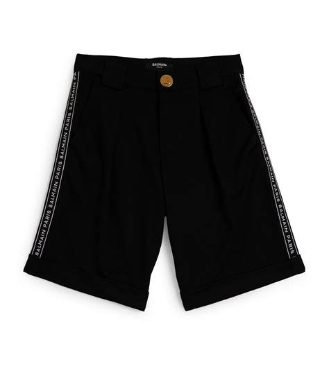 Balmain Kids Logo Shorts 6 14 Years Harrods Us