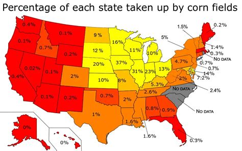 Corn Belt States Vivid Maps