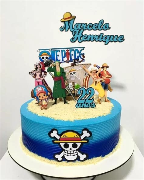 Bolo One Piece Fotos Para Uma Fant Stica Aventura Pirata Bolo De