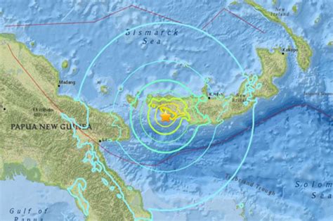 Papua New Guinea Earthquake 6 9 Tremor Sparks Tsunami Fears Daily Star