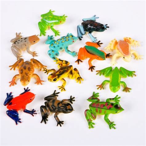 12 Poison Dart Frogs 15 Inch Plastic New Toys And Games