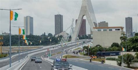 C Te D Ivoire Apr S L Inauguration Du Cinqui Me Pont D Abidjan Voici