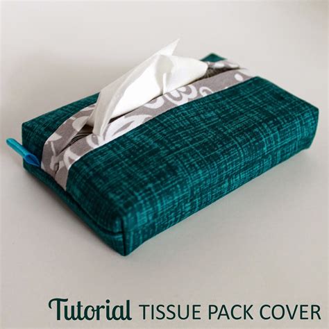 The Inspired Wren: TUTORIAL: Pocket Tissue Pack Cover