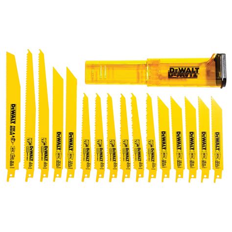 DEWALT Reciprocating Saw Blades - Wood/Metal - 16 Pack DW4899 | Réno-Dépôt