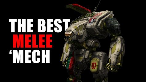 THE BEST MELEE MECH MechWarrior 5 YouTube