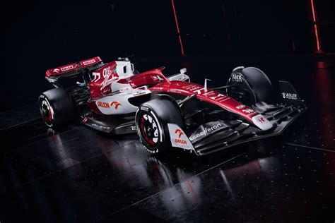 Alfa Romeo Reveals New 2022 F1 C42 Car Livery