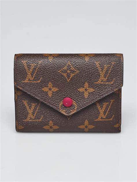 Louis Vuitton Monogram Canvas Fuchsia Victorine Wallet Yoogi S Closet