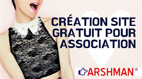 Créer un site internet gratuit pour association Création de site web