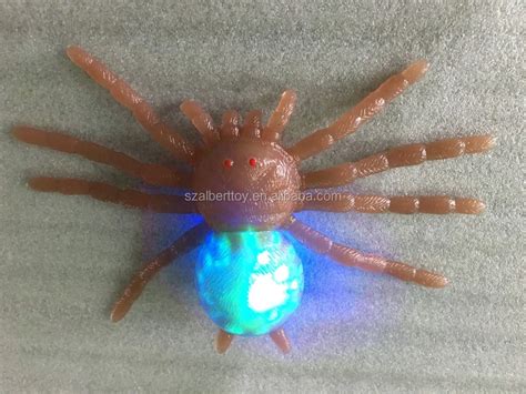 Squishy Light Up Rubber Spider Toys Buy Spider Toysdecorations