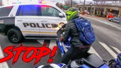 Bikers Vs Cops Youtube