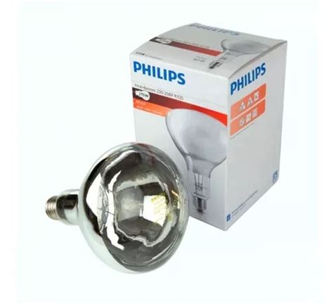 Lampada Incand Infra Vermelho 250w 230v E 27 Philips Parcelamento