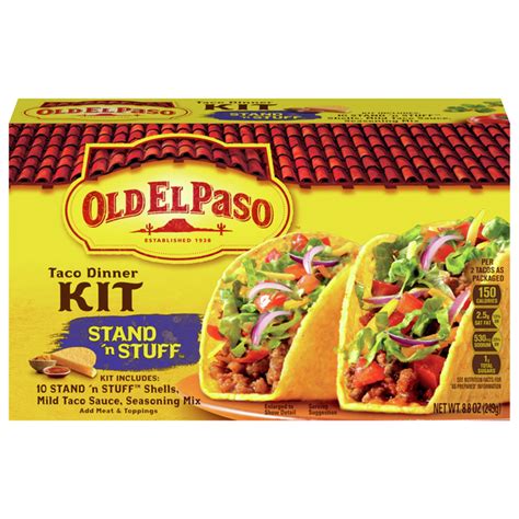 Save On Old El Paso Stand N Stuff Taco Dinner Kit 10 Ct Order Online