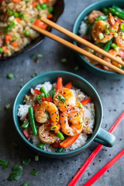 Shrimp Teriyaki Stir Fry Recipe Peas And Crayons