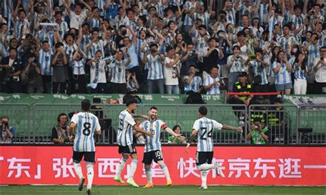 Messi Scores Career S Fastest Goal As Argentina Ease Past Australia In Beijing Friendly Global