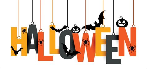 letras colgantes de halloween con murciélagos calabaza y araña 9780138