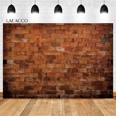 Laeacco Gray Stone Wall Backdrop Vintage Rustic Countryside Grunge