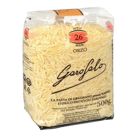 Garofalo Orzo Pasta 500g Whistler Grocery Service Delivery