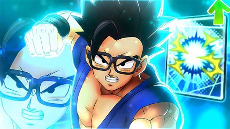 ELE É ESPERTO MAS É FORTE Showcase Gohan Nerd Dragon Ball Legends