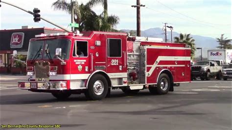 Sbcofd Medic Engine 221 And 224 Responding Youtube