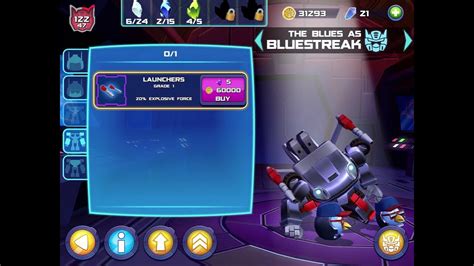 Angry Birds Transformers Bluestreak The Faller Youtube