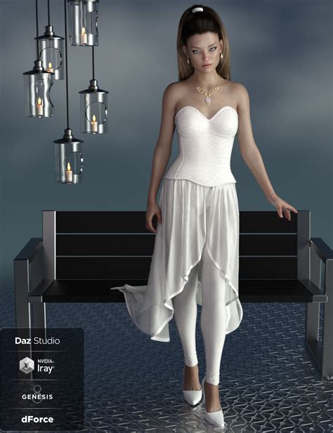 Dforce Raeni Outfit For Genesis Female S Daz D