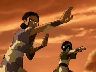 Iroh Azula Vs Katara Toph Avatar The Last Airbender Battles