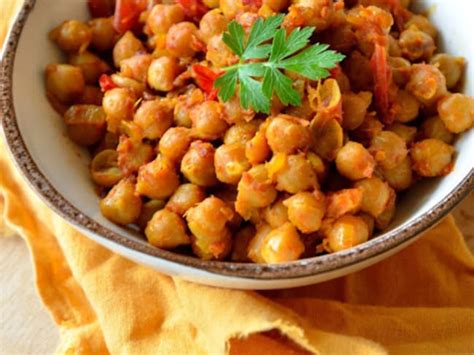 Curry De Pois Chiches Du Nord De L Inde Recette Par Une Aiguille Dans