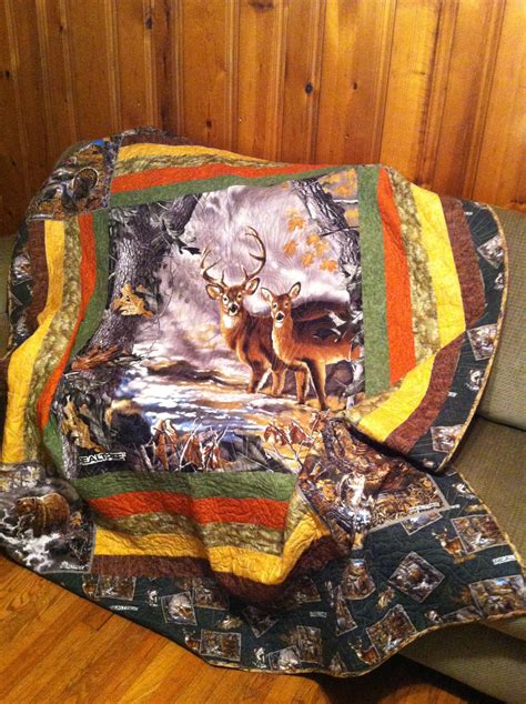 Deer Quilt Deer Quilt Wildlife Quilts Quilt Patterns