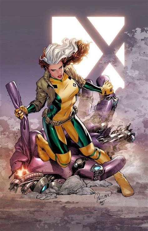 Geniales Ilustraciones De Rogue Titania X Men Marvel Comic