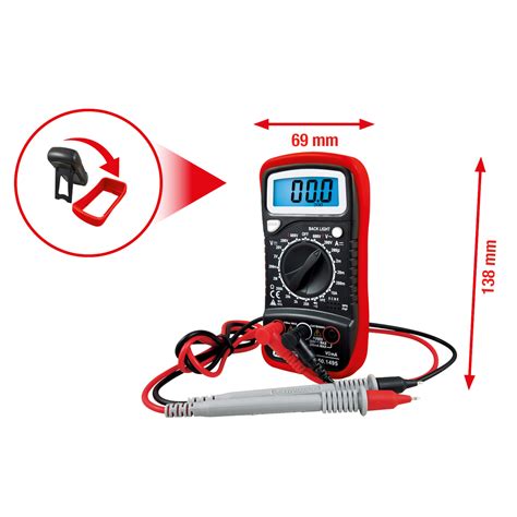 Digitale Multimeter Incl Testpennen Multimeters Gereedschap Voor