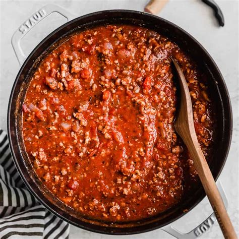 Beef Bolognese Sauce