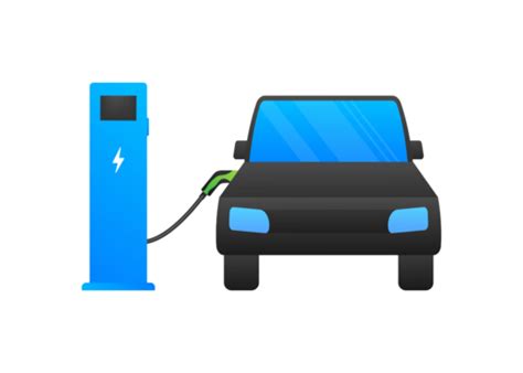 Electric Vehicle Charging Vector Hd Png Images Electric Car Charging