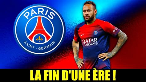 Officiel Neymar Quitte Le Psg Youtube