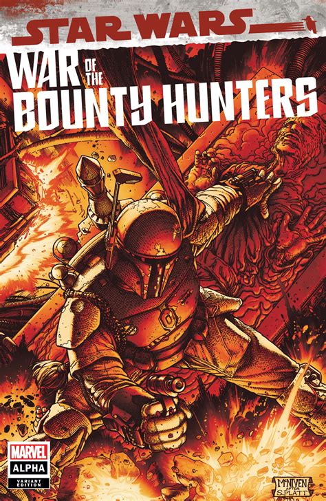 Star Wars War Of The Bounty Hunters Alpha Variant Comic