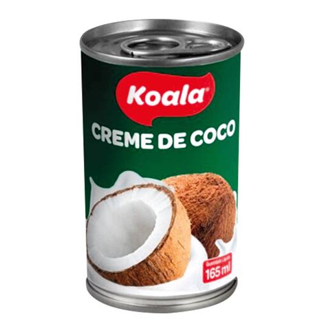 Creme de Coco sem Glúten Koala emb 165 ml Continente Online