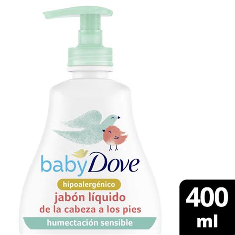 Jabón Dove Baby Líquido Corporal Humectación Sensible x 400 ml