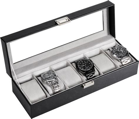 Procase Boite Montre Antichoc Coffret Montre Homme Avec