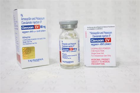 Amoxycillin And Potassium Clavulanate Injection Ip 600mg