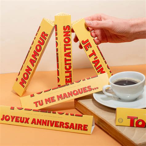 Toblerone Personnalis E Avec Le Nom Personnalisez La Barre Toblerone