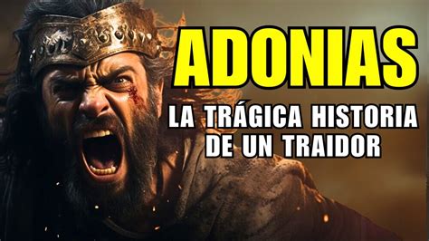 QUIÉN ERA ADONIAS EN LA BIBLIA HISTORIA Y MUERTE DE ADONIAS HIJO DE