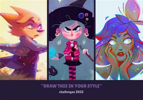 "Draw this in your style" 2022 :: Behance