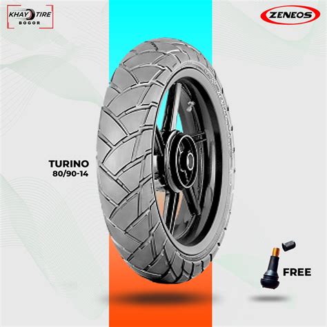 Jual Ban Motor Matic ZENEOS TURINO 80 90 Ring 14 Tubeless Shopee