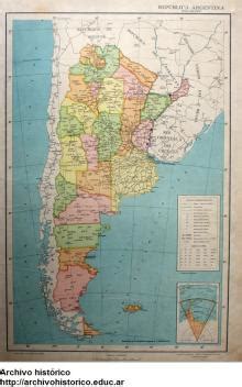 Colección de mapas históricos pertenecientes al período 1930 1955 Educ ar