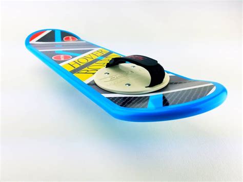 Bttf Hoverboard Rounded Blue Back To The Future Etsy