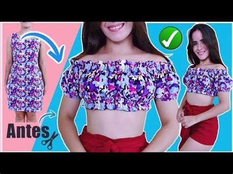 DIY TOP CROPPED FÁCIL DE FAZER YouTube