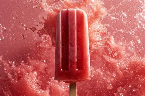 Helados Caseros Y Saludables De Sandía Foto Premium